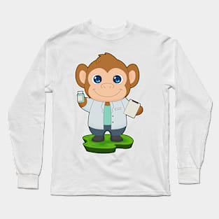 Monkey Doctor Medicine Long Sleeve T-Shirt